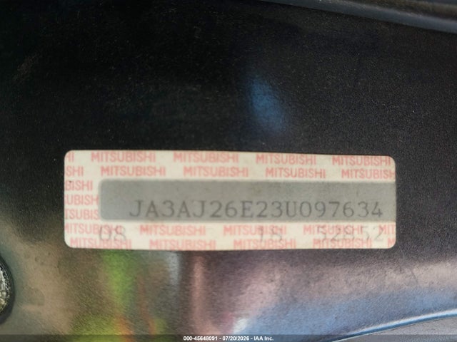 2003 Mitsubishi LANCER ES photo 9