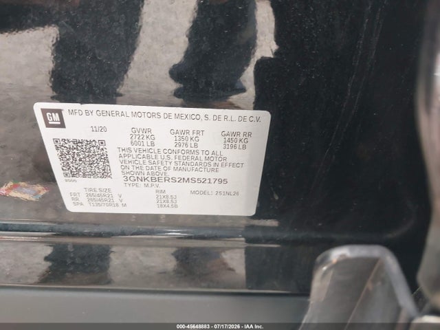 2021 CHEVROLET BLAZER FWD RS 9