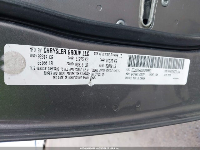 صورة 9 لـ 2012 Dodge CHARGER SXT