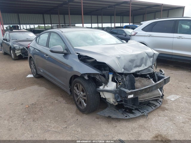 2018 HYUNDAI ELANTRA SEL