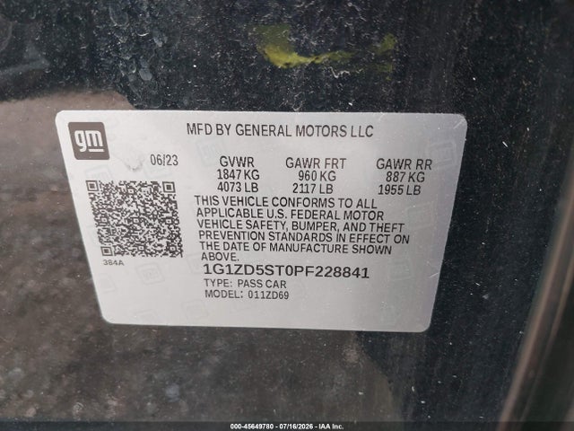 صورة 9 لـ 2023 Chevrolet MALIBU FWD 1LT