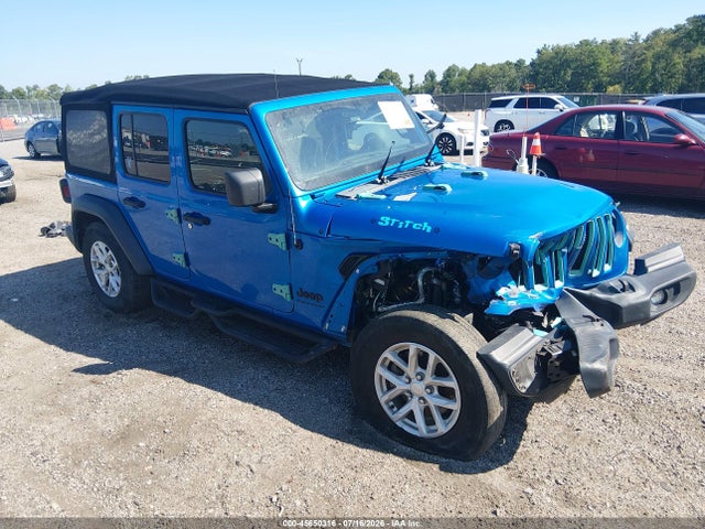 2023 JEEP WRANGLER 4-DOOR SPORT S 4X4