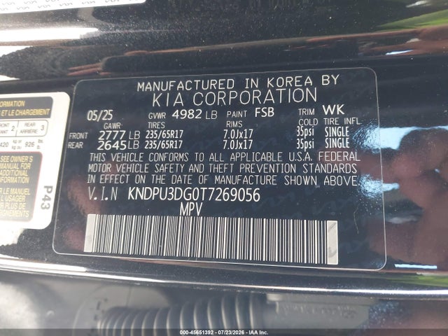 2026 KIA SPORTAGE HYBRID LX 9