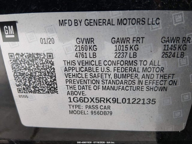 2020 Cadillac CT5 LUXURY 照片 9