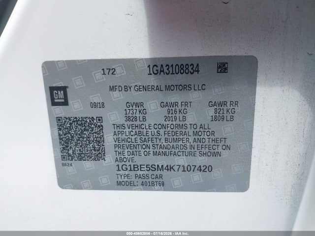 صورة 9 لـ 2019 Chevrolet CRUZE LT