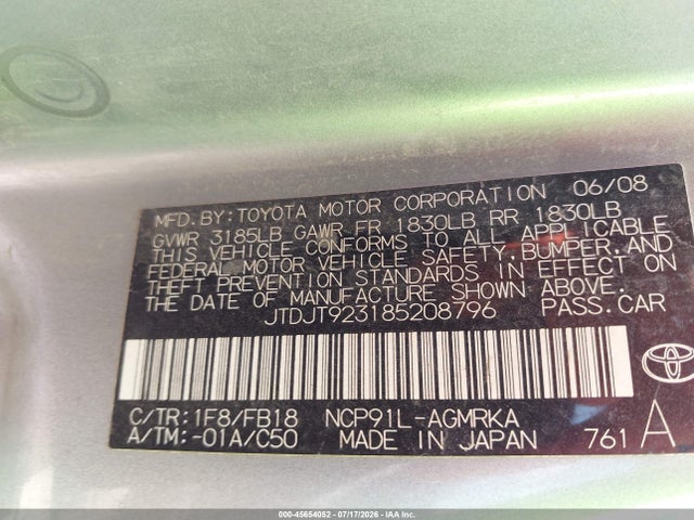 صورة 9 لـ 2008 Toyota YARIS