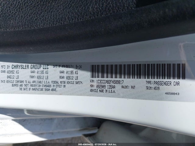 صورة 9 لـ 2015 Chrysler 200 LIMITED