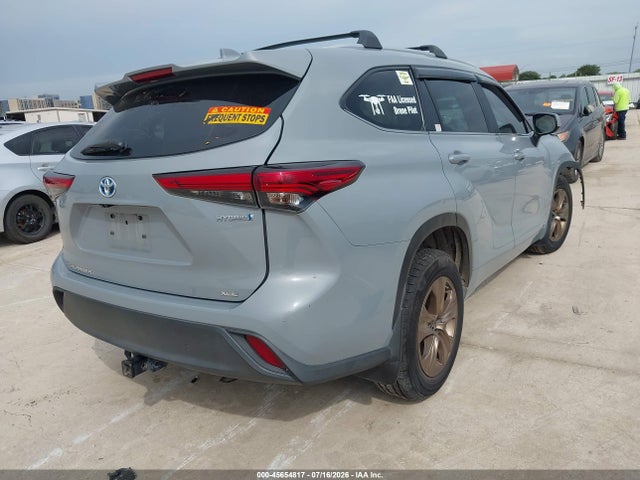 2023 TOYOTA HIGHLANDER HYBRID XLE BRONZE 4
