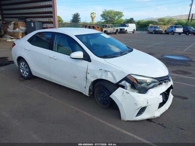 2016 TOYOTA COROLLA LE