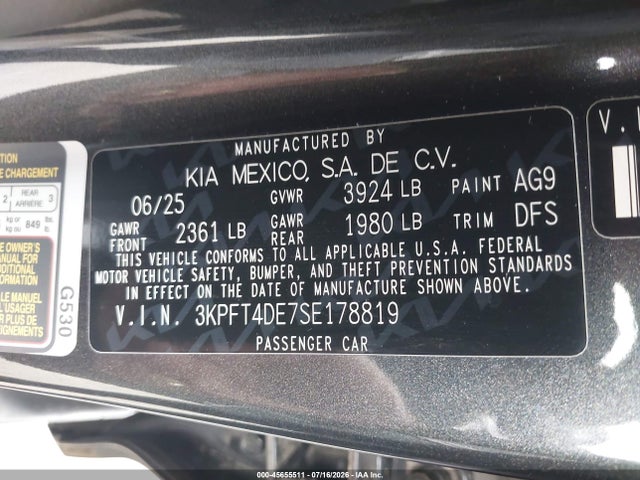صورة 9 لـ 2025 KIA K4 LX