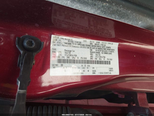 2014 FORD FOCUS SE 照片 9