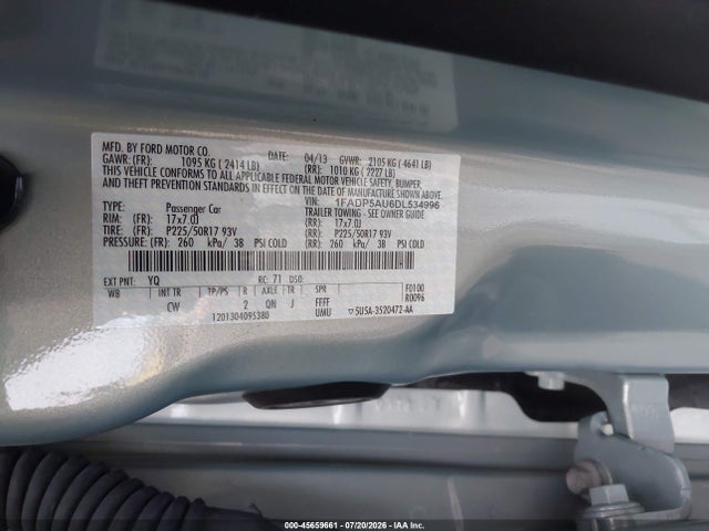 2013 FORD C-MAX HYBRID SE — фото 9