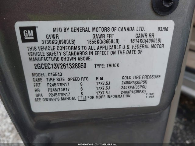 2006 Chevrolet SILVERADO 1500 LS 照片 9