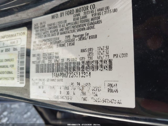 صورة 9 لـ 2016 FORD FUSION SE