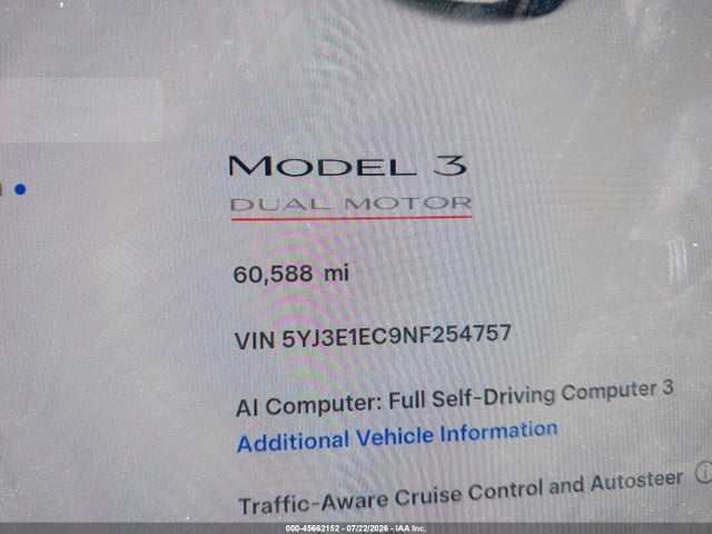 2022 TESLA MODEL 3 PERFORMANCE DUAL MOTOR ALL-WHEEL DRIVE 14