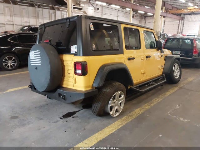 2019 JEEP WRANGLER UNLIMITED SPORT S 4X4 4