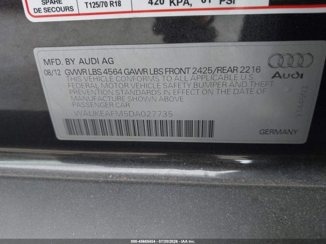 صورة 9 لـ 2013 AUDI A3 2.0T PREMIUM