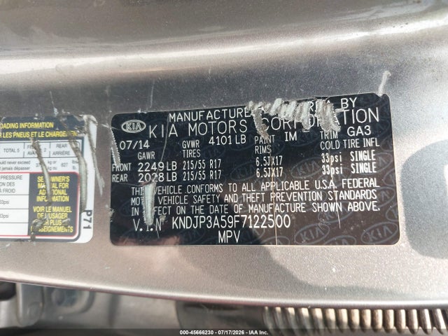 2015 KIA SOUL + 照片 9