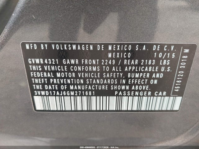 2016 Volkswagen JETTA 1.8T SPORT 照片 9