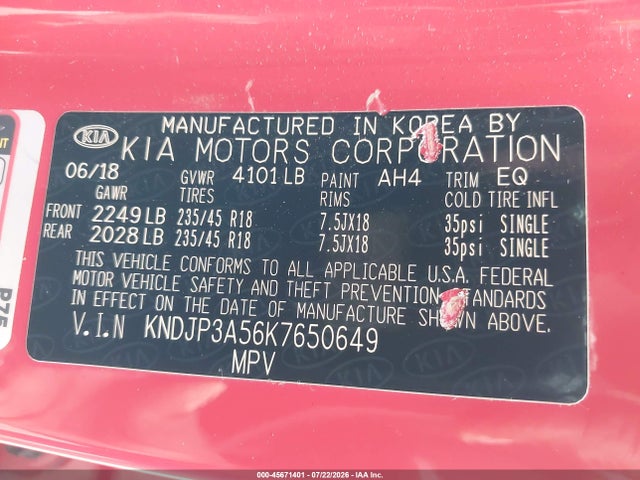2019 KIA SOUL + 照片 9