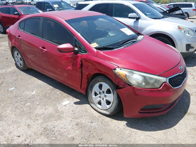 2016 KIA FORTE LX