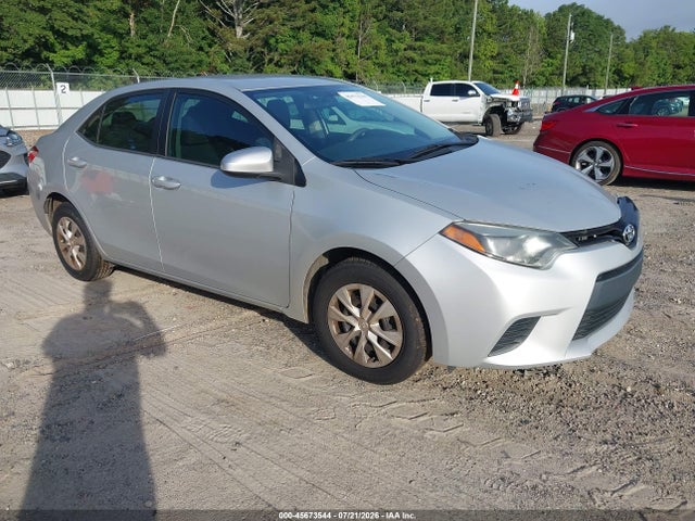 2016 TOYOTA COROLLA L