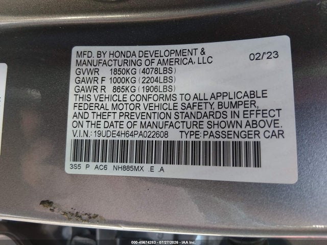 2023 ACURA INTEGRA A-SPEC TECHNOLOGY 9