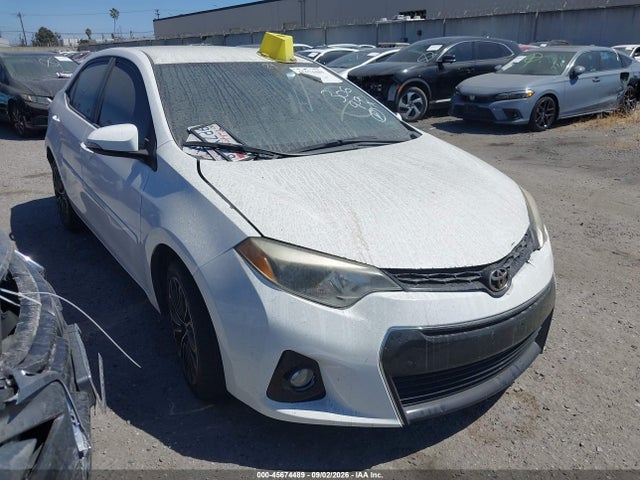 2016 TOYOTA COROLLA S PLUS