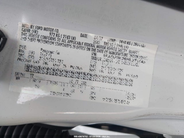 2017 FORD FOCUS SE — фото 9
