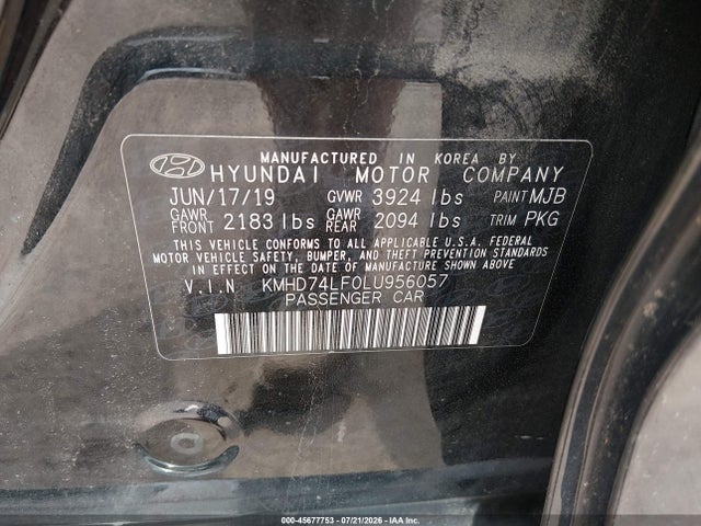 صورة 9 لـ 2020 Hyundai ELANTRA SE