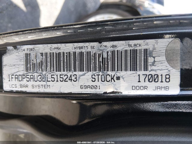 2014 FORD C-MAX HYBRID SE 照片 9