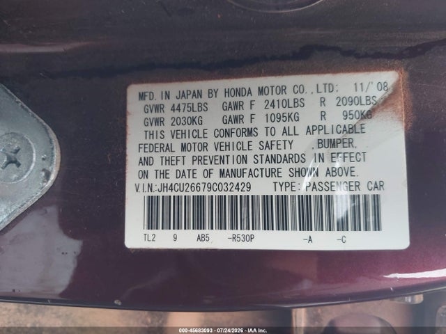 2009 Acura TSX 照片 9