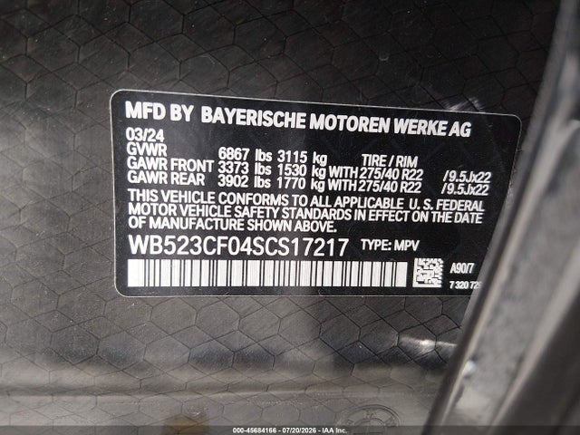 2025 BMW IX XDRIVE50 9