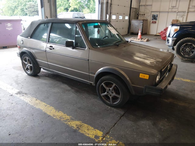 1987 VOLKSWAGEN CABRIOLET 