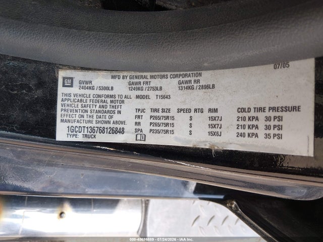 2006 Chevrolet COLORADO LT 照片 9