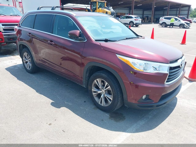 2014 TOYOTA HIGHLANDE XLE V6