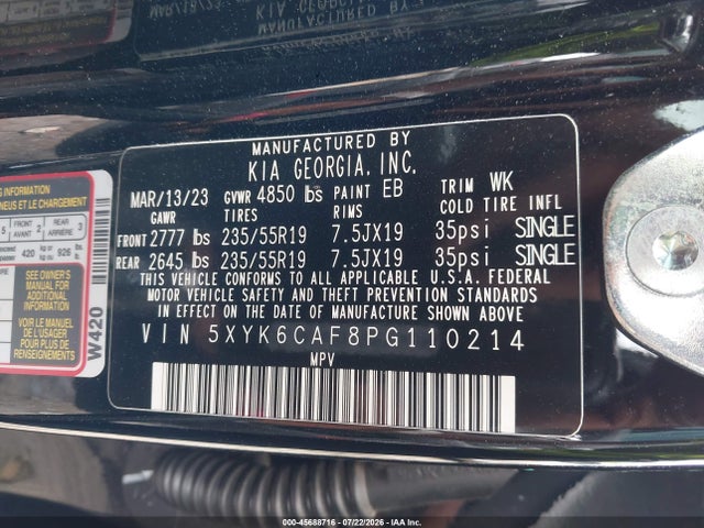 2023 KIA SPORTAGE X-LINE 9
