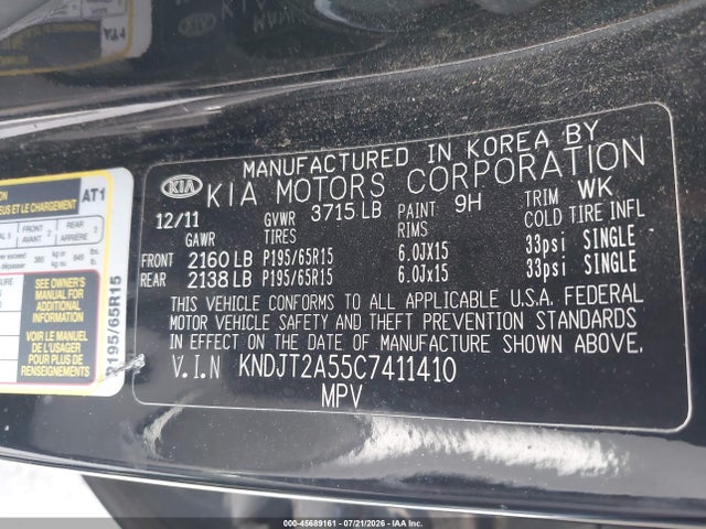2012 KIA SOUL photo 9