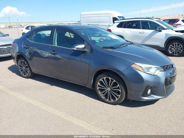 2016 TOYOTA COROLLA S PLUS