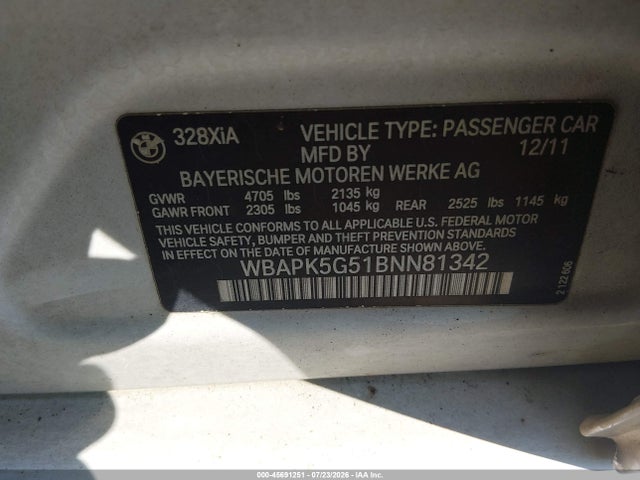 صورة 9 لـ 2011 BMW 328I XDRIVE