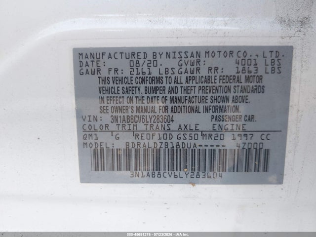 صورة 9 لـ 2020 Nissan SENTRA SV XTRONIC CVT