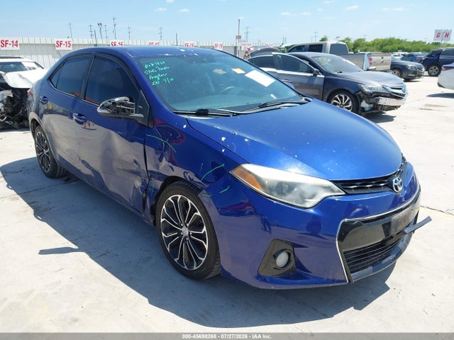 2014 TOYOTA COROLLA S PLUS