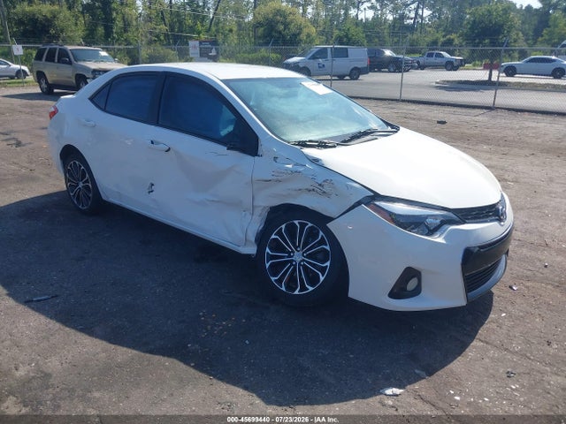 2016 TOYOTA COROLLA S PLUS