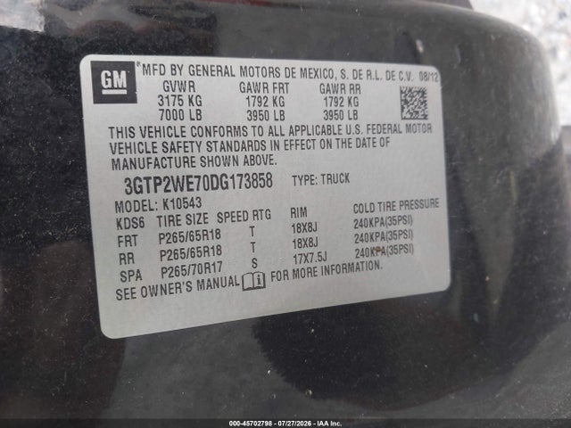 2013 GMC SIERRA 1500 SLT — фото 9