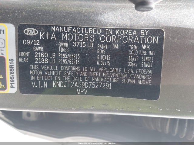 2013 KIA SOUL 照片 9