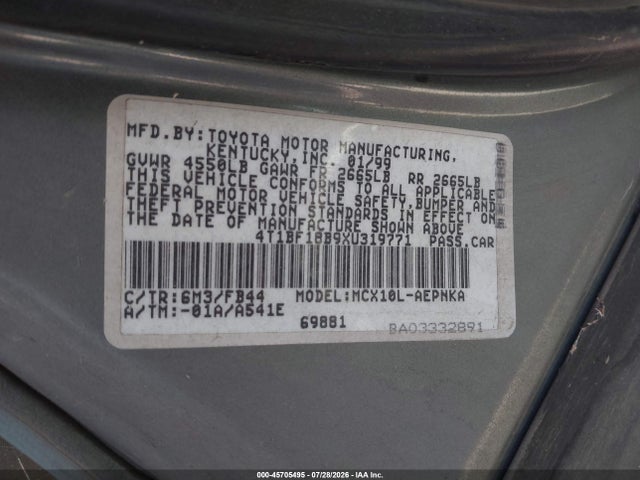 صورة 9 لـ 1999 Toyota AVALON XL