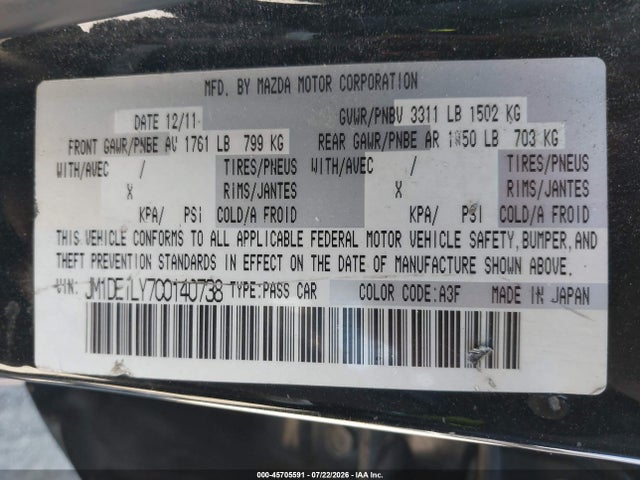 2012 Mazda MAZDA2 TOURING 照片 9