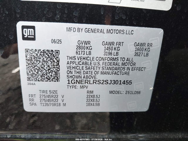 2025 CHEVROLET TRAVERSE FWD RS 9