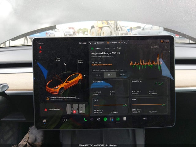 2021 Tesla MODEL 3 LONG RANGE DUAL MOTOR ALL-WHEEL DRIVE 照片 19