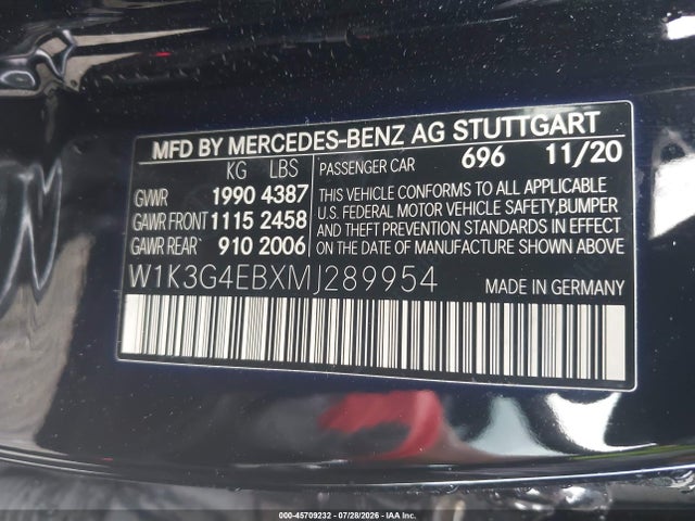 صورة 9 لـ 2021 Mercedes-BENZ A 220